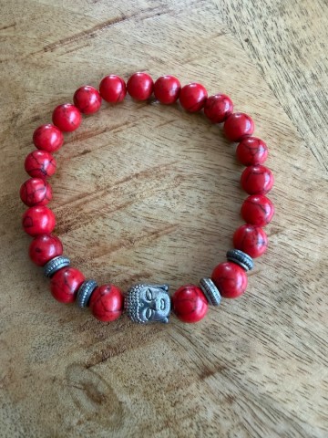 Boeddha armb rood
