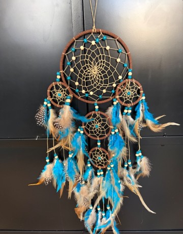 Dromenvanger blauw bruin