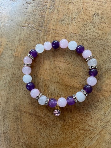 Gouden driehoek armband 3