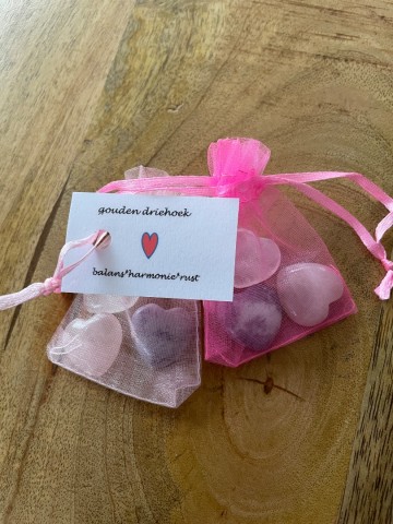 Goudendriehoek hartjes