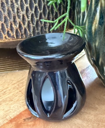 Keramische brander zwart glans