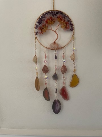 Levensboom hanger agaat