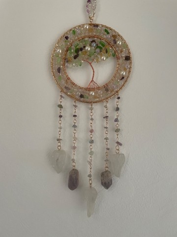 Levensboomhanger kristal