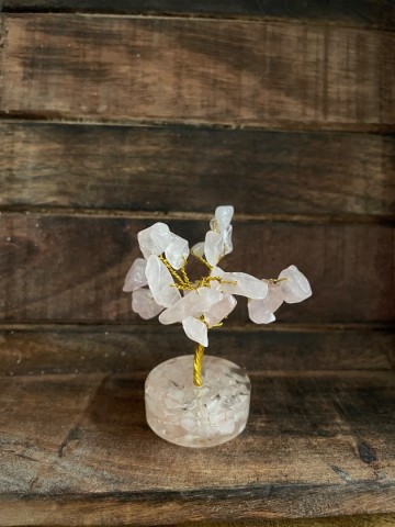 Levensboompje rozenkwarts