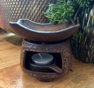 Luxe geurbrander bruin