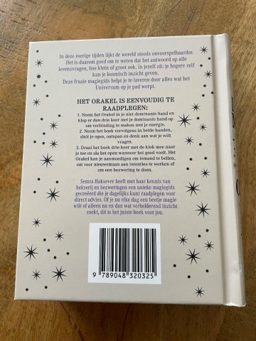 Magisch orakel achterkant