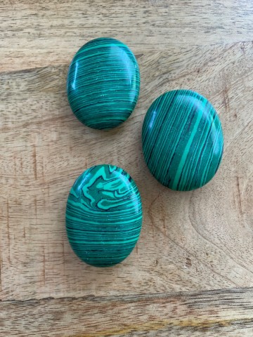 Malachiet knuffelsteen