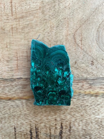 Steen malachiet plat