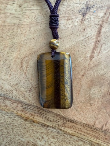 Tijgeroog hanger