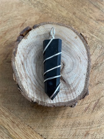 Toermalijnhanger metaal